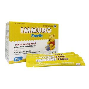 Thực phẩm bảo vệ sức khỏe IMMUNO FAMILY (dạng gói)